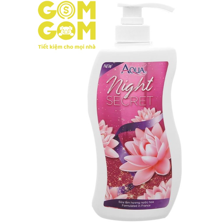 SỮA TẮM AQUA UP NIGHT SECRECT 700ML- AQUA UP SWEET 700ML