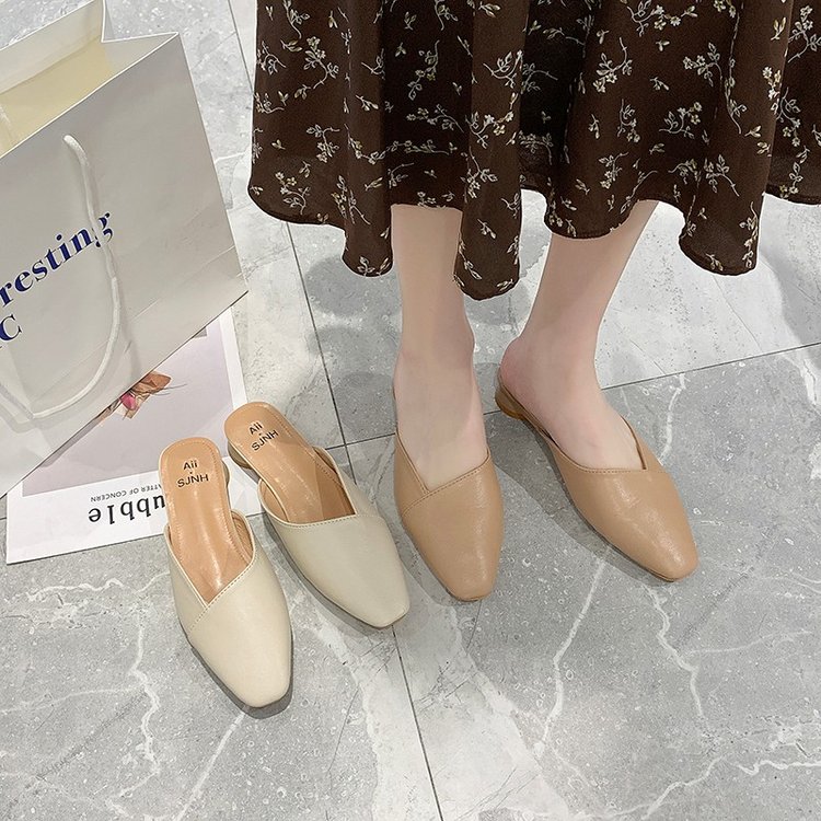 Dép Mũi Vuông Thời Trang Thanh Lịch Cho Nữ | BigBuy360 - bigbuy360.vn