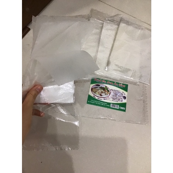 Tệp 40 lá bánh đa nem ăn sống dai, mềm, dẻo siêu ngon