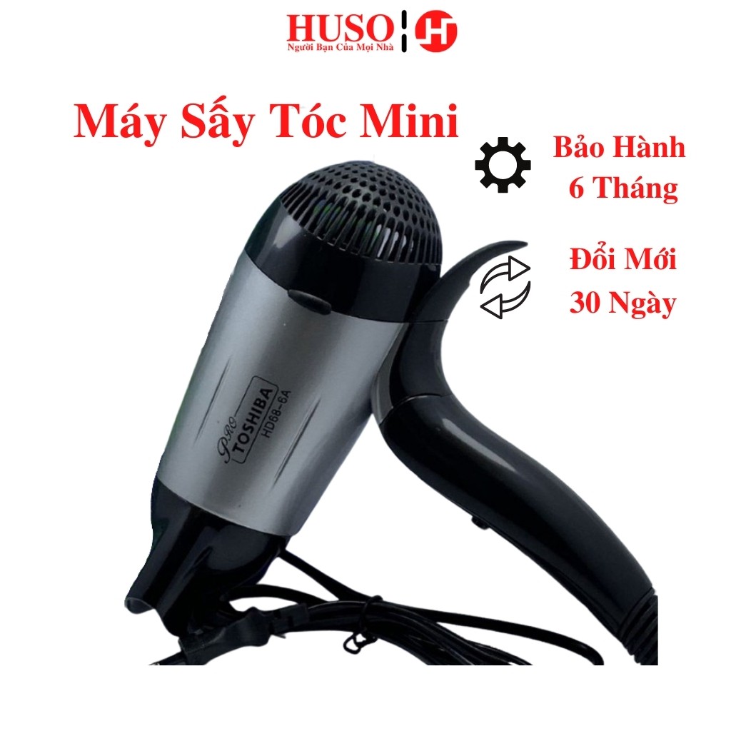 Máy sấy tóc Toshiba HD 686- Máy sấy tóc mini - 1200W - HUSO