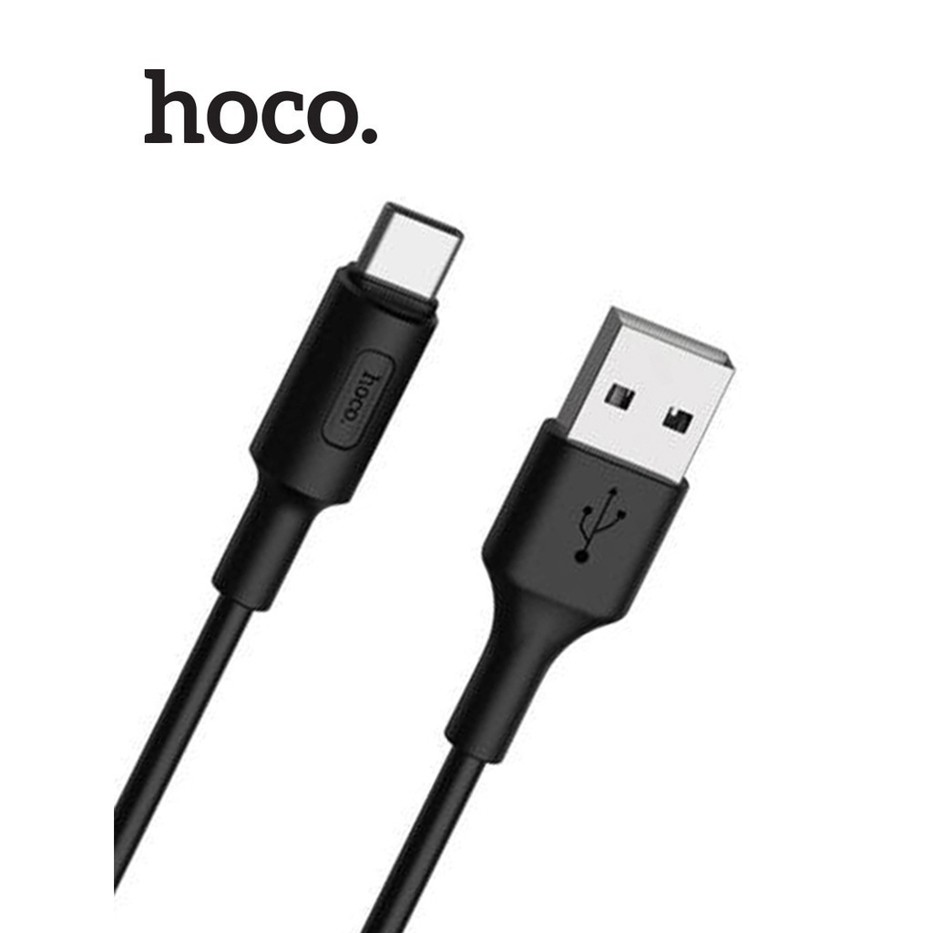 Cáp sạc 3A Hoco X25 Type-C dây PVC siêu bền tốc độ truyền tải nhanh cho Android dài 100CM