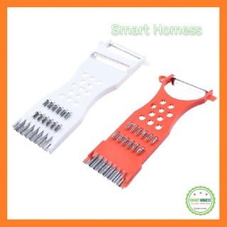 Nạo Rau Củ Quả Đa Năng Nạo Sợi Gọt Hoa Quả Nhựa 5 In 1