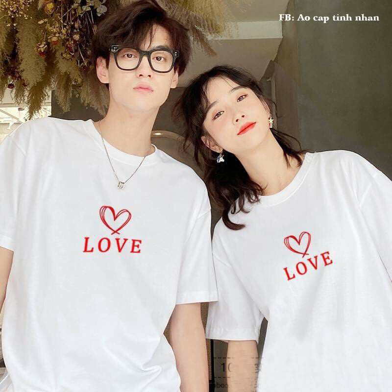 áo đôi love tình yêu
