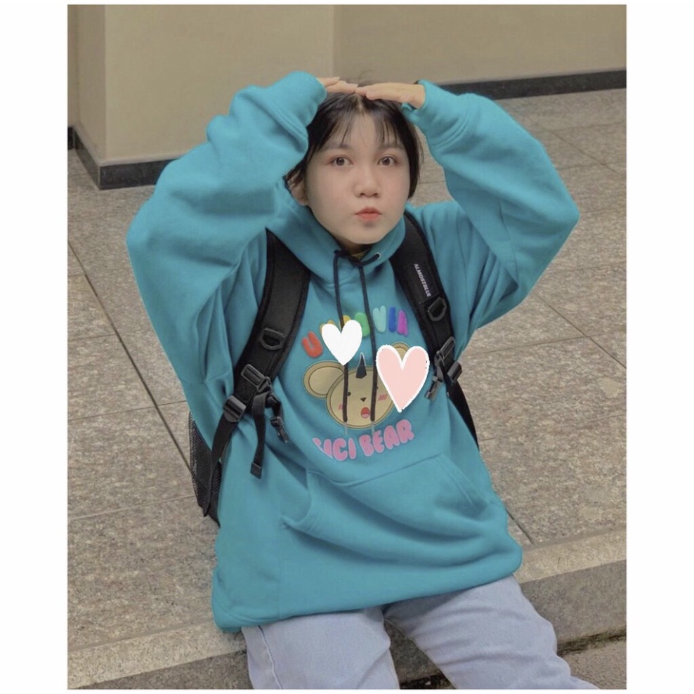 Áo Hoodie UN.CO.VER Ulzzang Unisex (SICI full TAG MỚI) 1hitshop | BigBuy360 - bigbuy360.vn