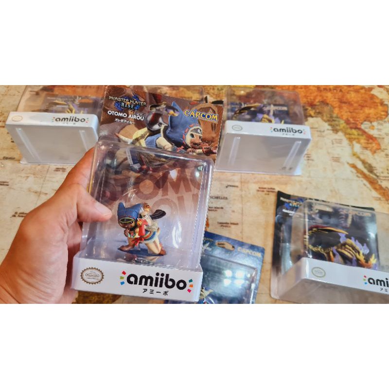 Mô hình nhân vật Amiibo Monster hunter Rise Sunbreak