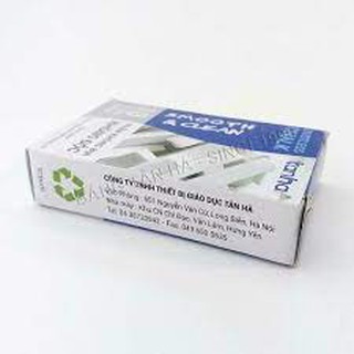 Phấn trắng vuông Tân Hà - Hộp 10 thanh dành cho bảng từ xanh