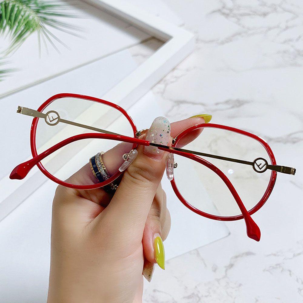 CACTU Mắt Kính Gọng Tròn Siêu Nhẹ Chống Tia UV