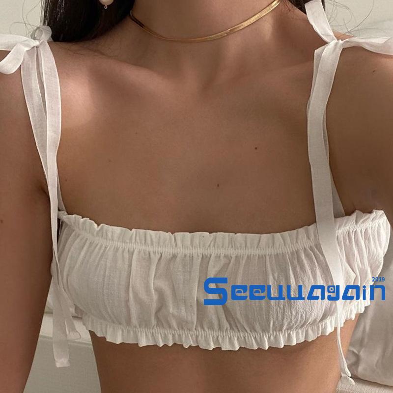 Áo Lửng Hai Dây Xuyên Thấu Gợi Cảm Cho Nữ | BigBuy360 - bigbuy360.vn
