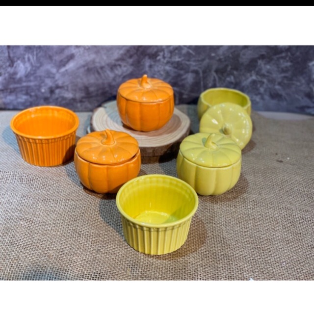 Hũ bí đỏ sứ Bát Tràng - Hũ caramen sữa chua, flan