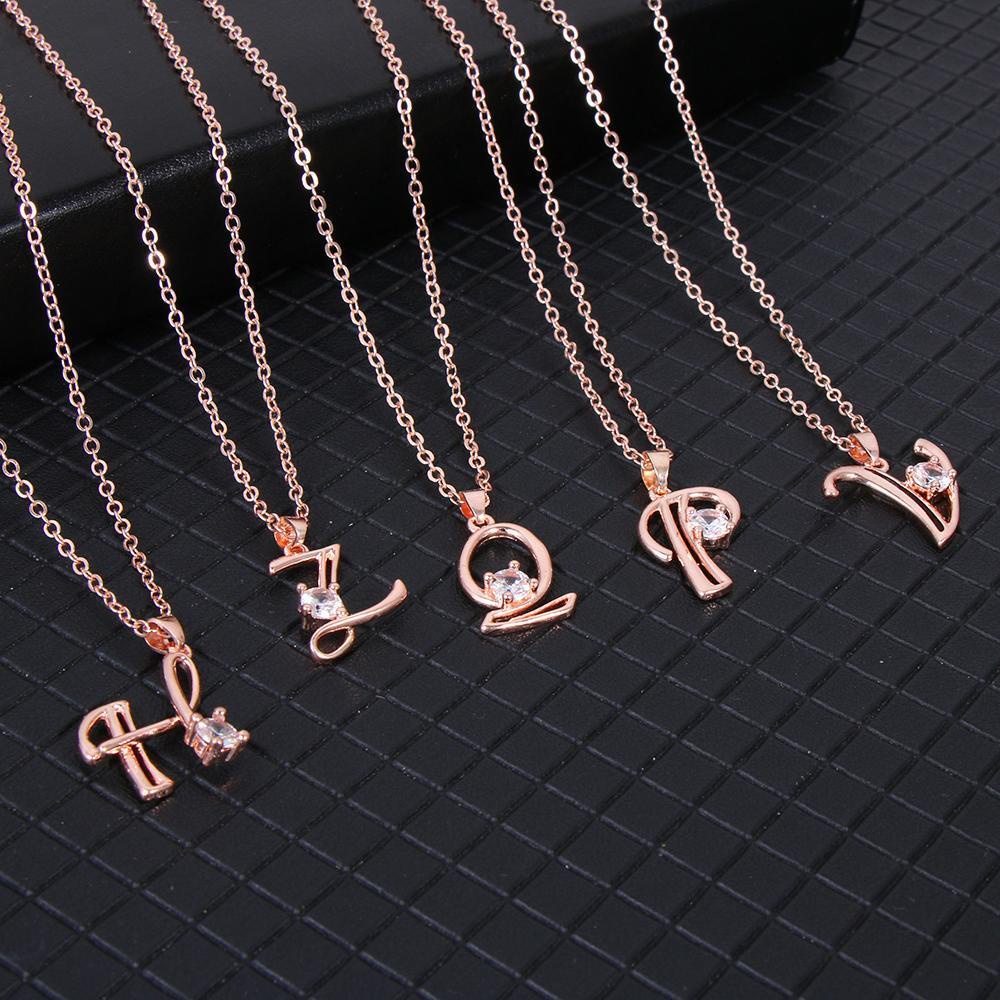 Vòng cổ Mặt Chữ Cái Thời Trang|Vòng cổ Mặt Chữ Cái Từ A-Z
