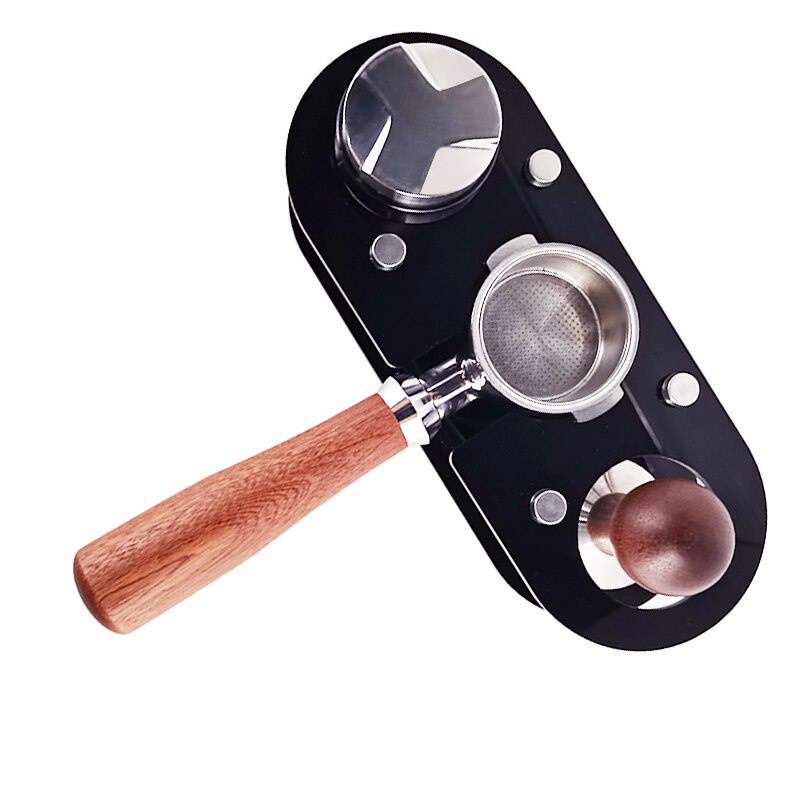 Giá Đỡ Bộ Lọc Cà Phê 51mm 53mm 58Mm + Tấm Lót Chuyên Dụng