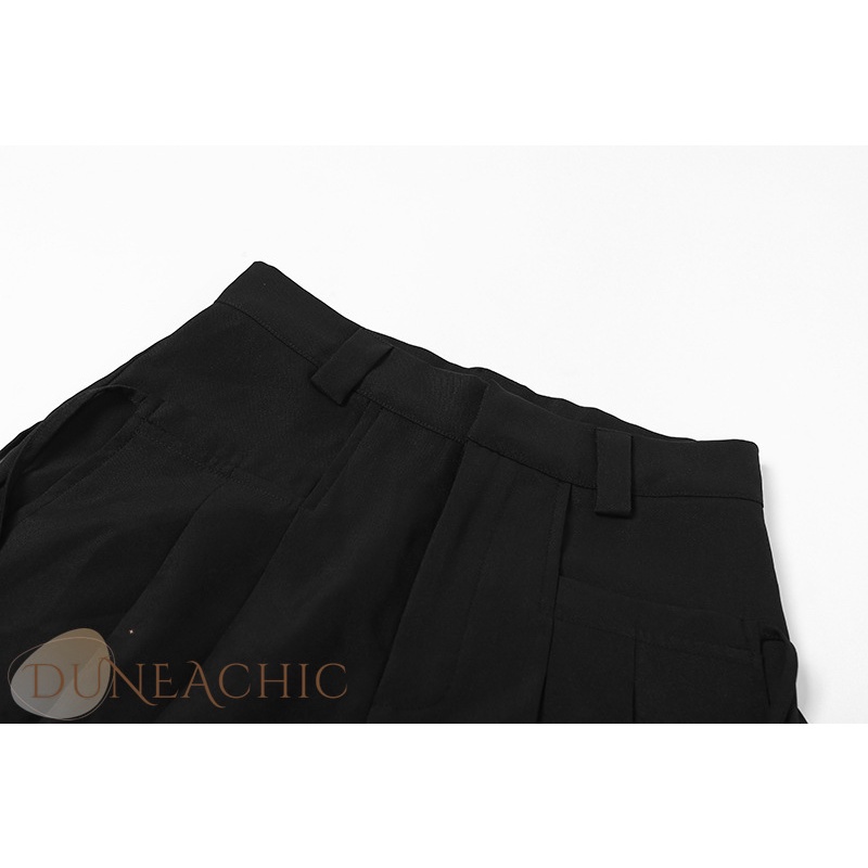 Quần ống rộng DUNEA lưng cao thời trang cá tính cho nữ