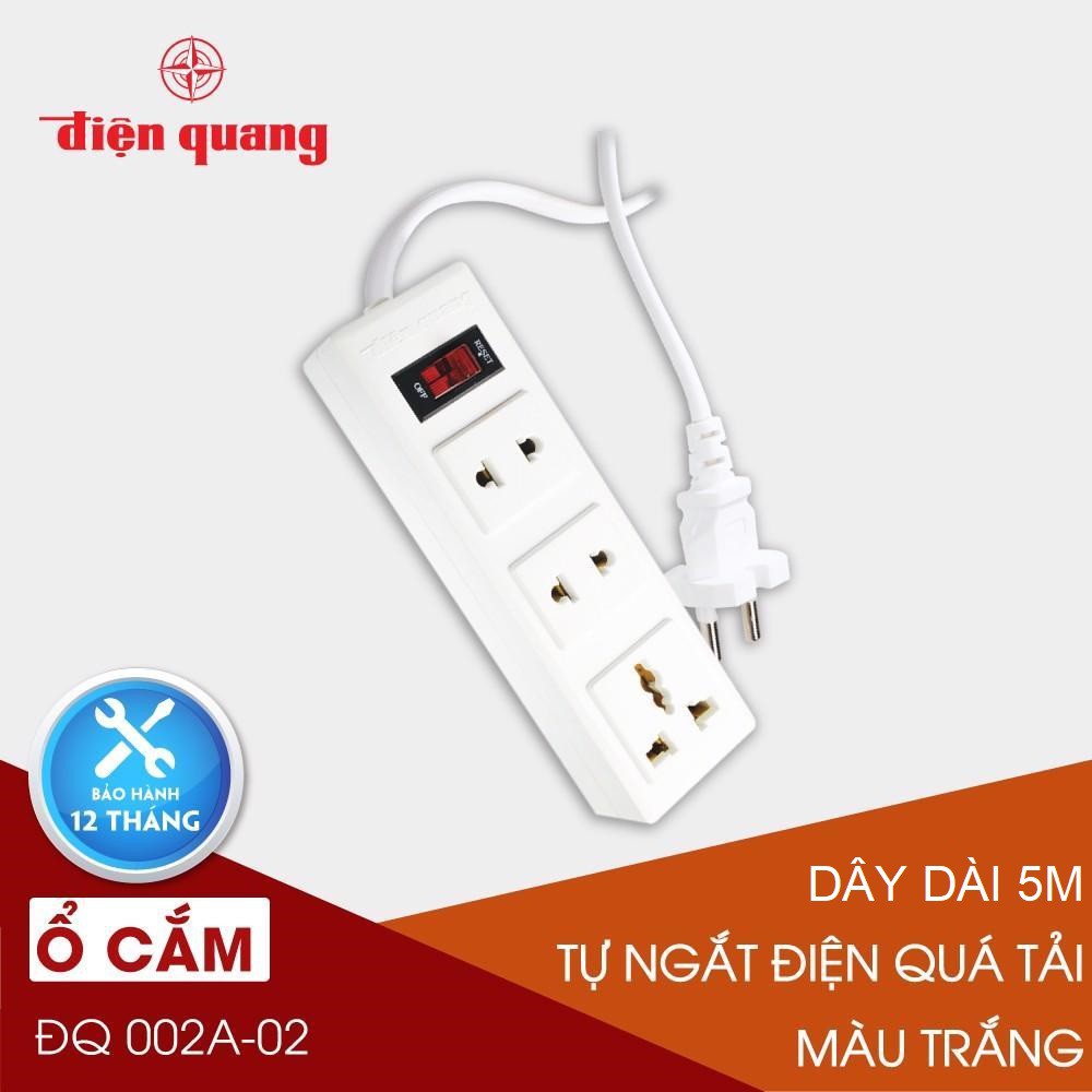 Ổ CẮM ĐIỆN CHỊU NHIỆT ĐIỆN QUANG DQ002 5M