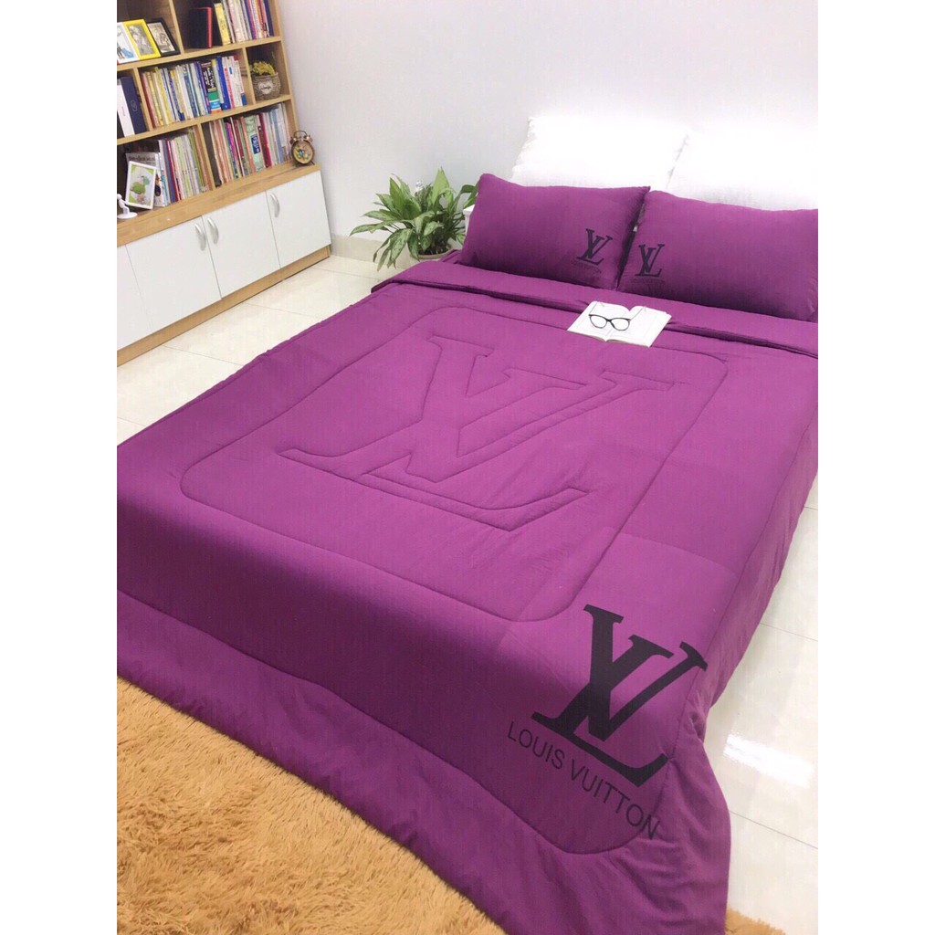 Bộ Chăn Ga Gối Cotton Đũi Thương Hiệu Cao Cấp 5 Món | BigBuy360 - bigbuy360.vn