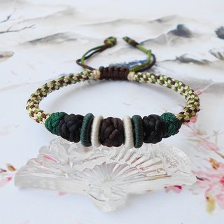 Vòng tay thắt dây nghệ thuật dây vải màu rằn ri - CAMO [Mê Thể Phục Trang]