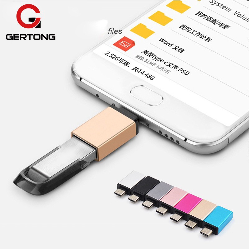 Đầu chuyển đổi USB mini 3.1 type C sang USB 3.0 OTG tiện dụng