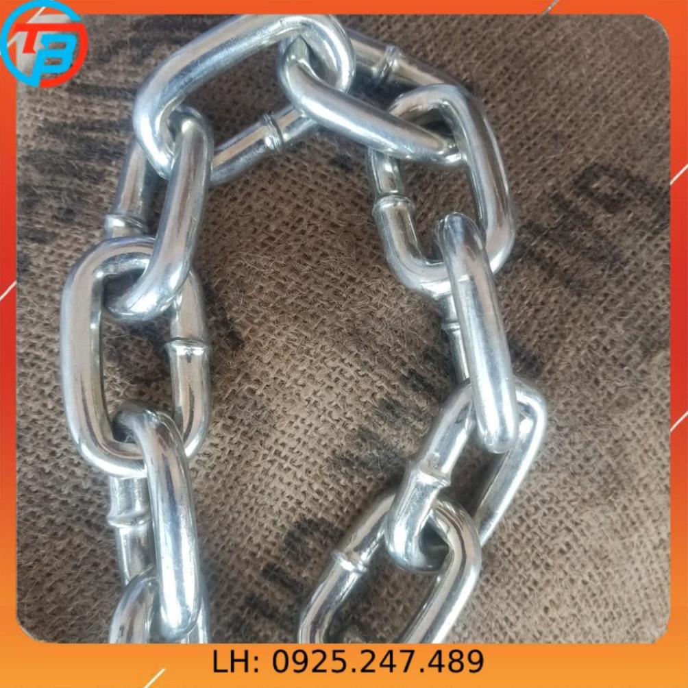 Dây xích sắt mạ kẽm 10li - capthepgiasi THÁI BÌNH VINA