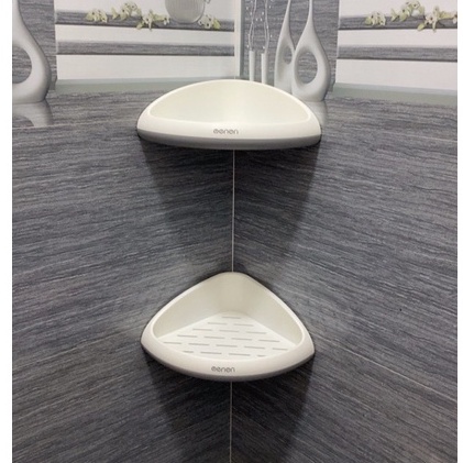 Kệ Góc Dán Tường Cao Cấp OENON Chính Hãng, Kệ Để Đồ Nhà Tắm - Nhà Bếp Tiên Lợi Kèm Miếng Dán Siêu Chắc