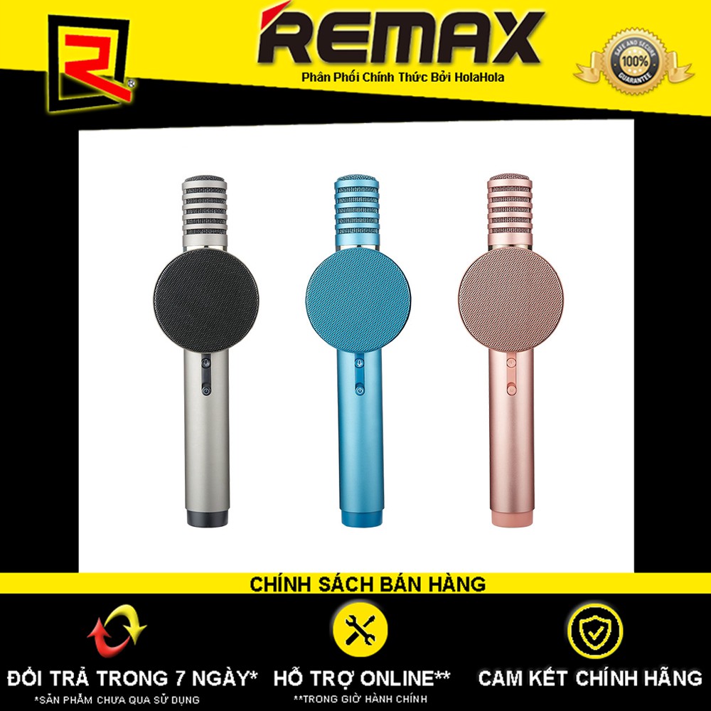 [Mã ELMSBC giảm 8% đơn 300K] MICRO KARAOKE KHÔNG DÂY THÔNG MINH REMAX K07 HỖ TRỢ TRÍ TUỆ NHÂN TẠO