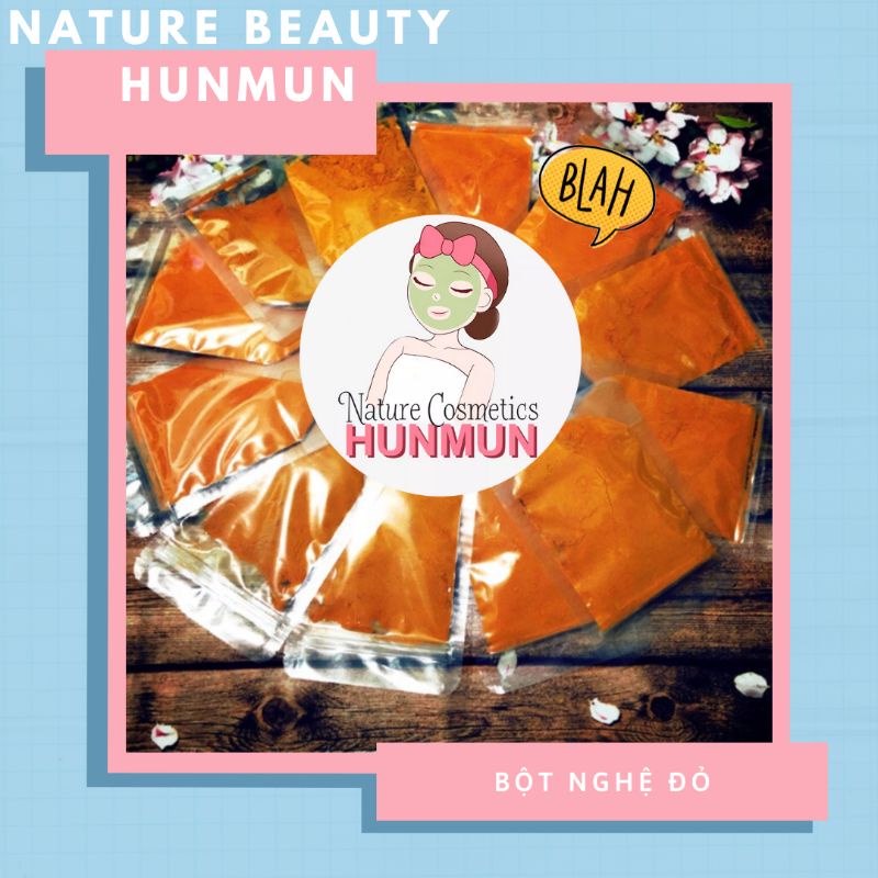 Bột Nghệ Đỏ Dưỡng Da HUNMUN Handmade