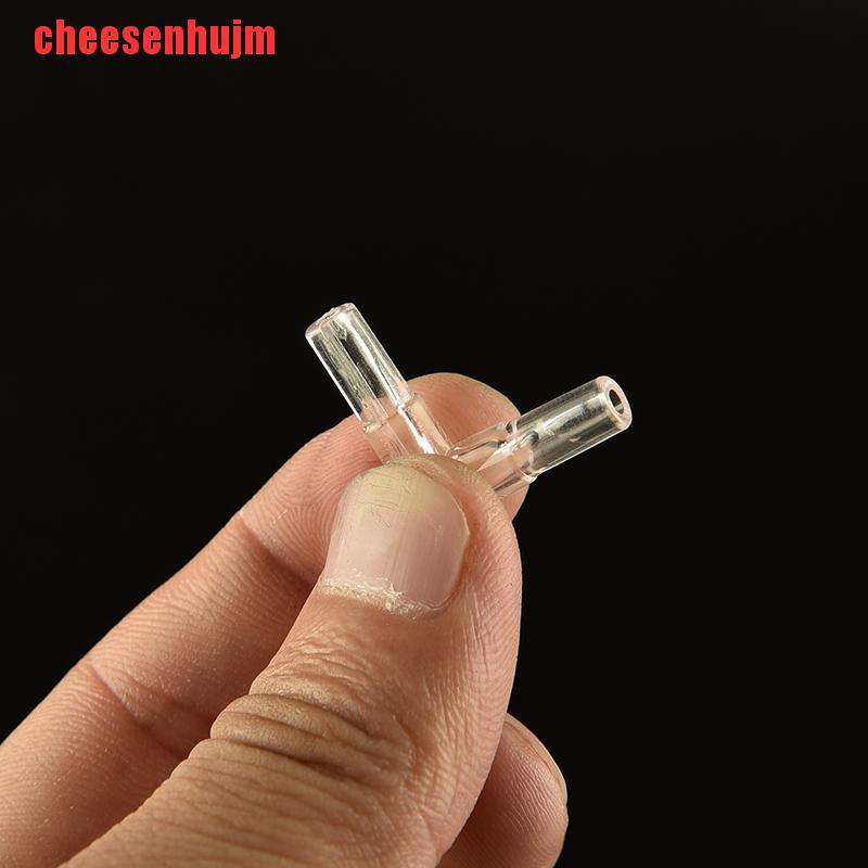 Set 10 Đầu Nối Ống Nước Bằng Nhựa Trong Suốt Cho Bể Cá