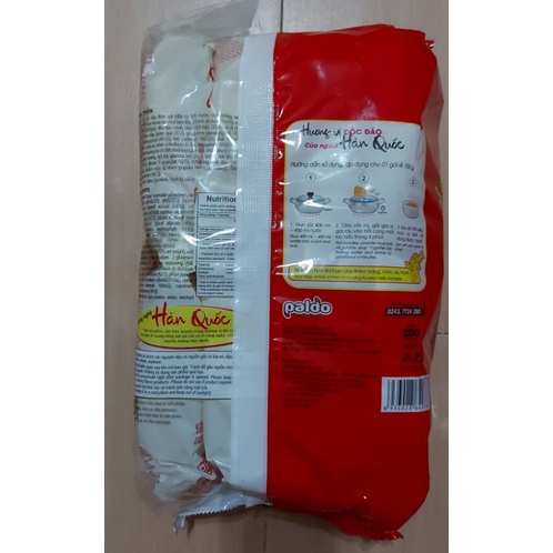 Mì Hàn Quốc Jumbo KORENO hương vị kim chi/bò (túi 10 gói×100g)