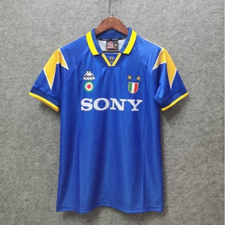 1995-1996 Retro áo Juventus đi áo retro bóng đá jersey S-XXL