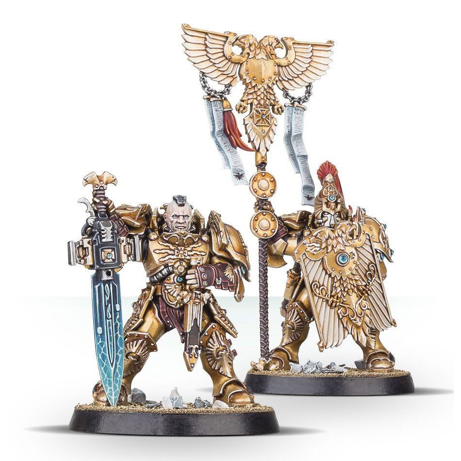 Mô hình nhân vật Warhammer 40k Adeptus Custodes Custodian Guard