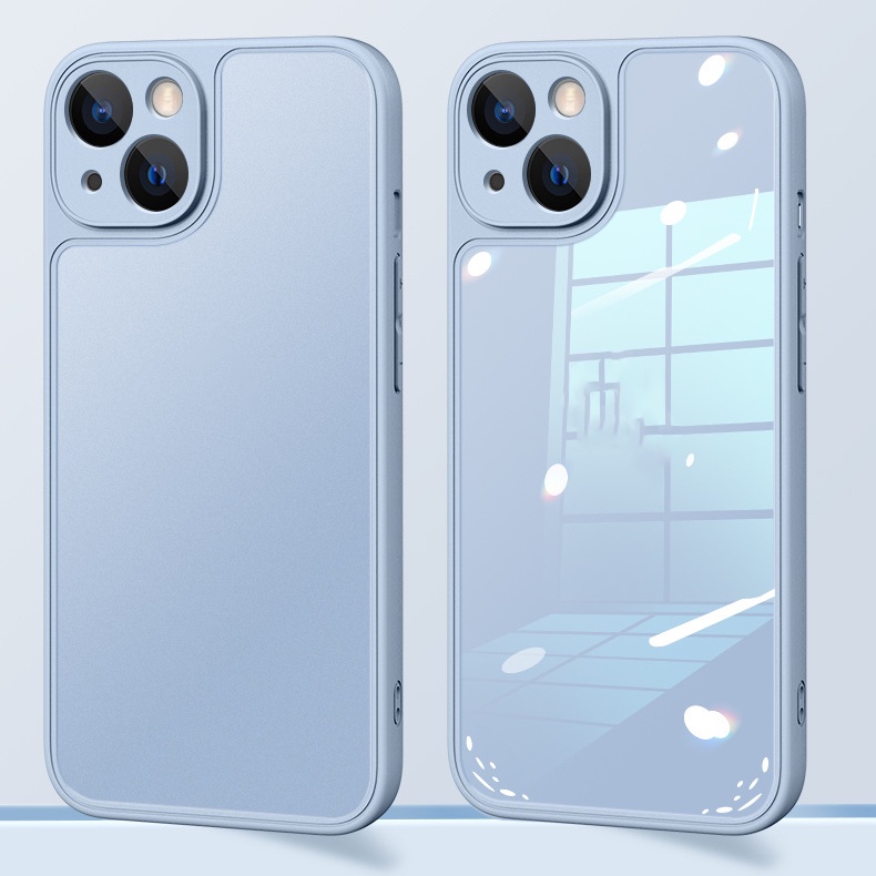 Ốp Điện Thoại Silicon Mềm Nhám Trong Suốt Bảo Vệ Toàn Diện Cho iphone 13 13 pro max 13