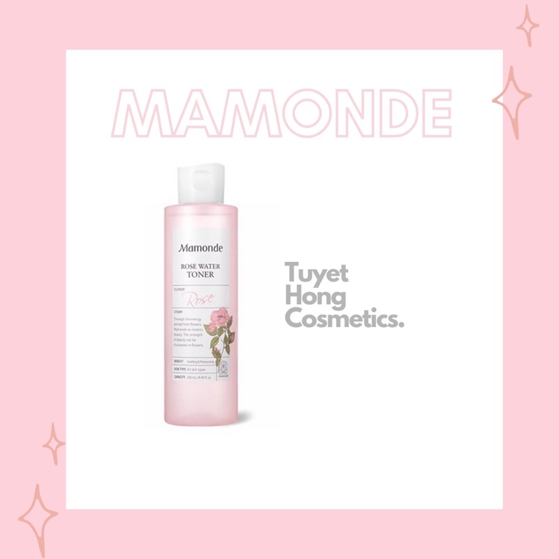 Nước Hoa Hồng Mamonde Rose Water Toner