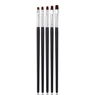 Set cọ đắp gel 5 cây đủ size HN08