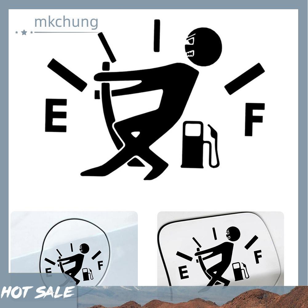 Decal Dán Trang Trí Bình Xăng Xe Ô Tô Họa Tiết Vui Nhộn