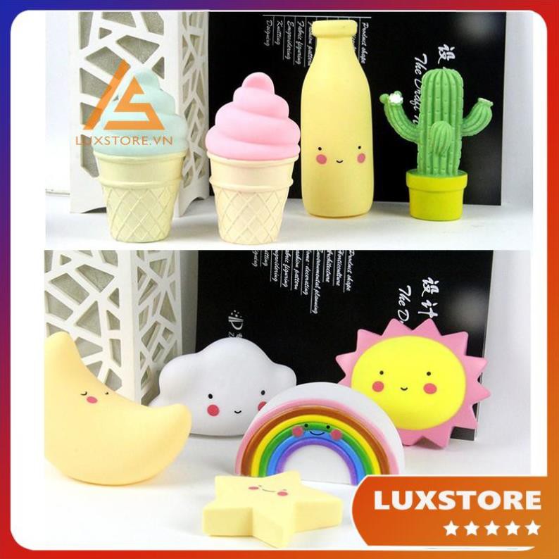 ĐÈN NGỦ XINH XẮN THIẾT KẾ ĐÁNG YÊU HÌNH NHÂN VÂT HOẠT HÌNH  CHO MẸ VÀ BÉ