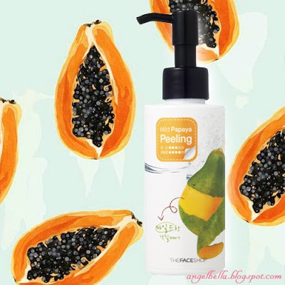 GEL TẨY TẾ BÀO CHẾT MẶT THE_FACE_SHOP_MILD_PAPAYA_PEELING 150ML NHẬP KHẨU CHÍNH HÃNG - 2810