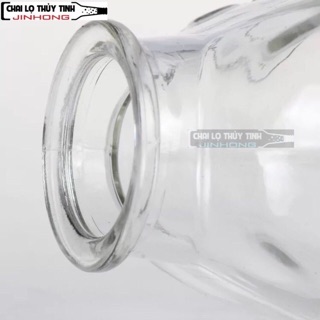 LỌ THUỶ TINH HÌNH TIM 300ml NÚT BẦN