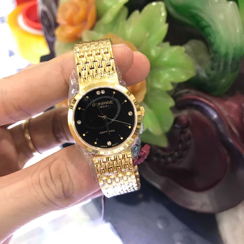 Đồng hồ nữ SUNRISE 9965AA siêu mỏng, sang trọng,full hộp chính hãng, Kính Sapphire