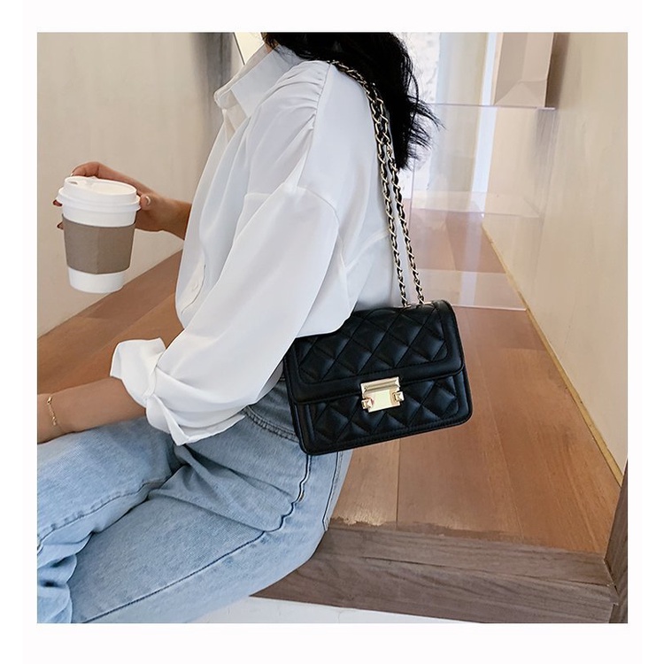 Túi Đeo Chéo, Kẹp Nách Vuông Quả Chám TG053/Túi Xách Nữ Đẹp Giá Rẻ