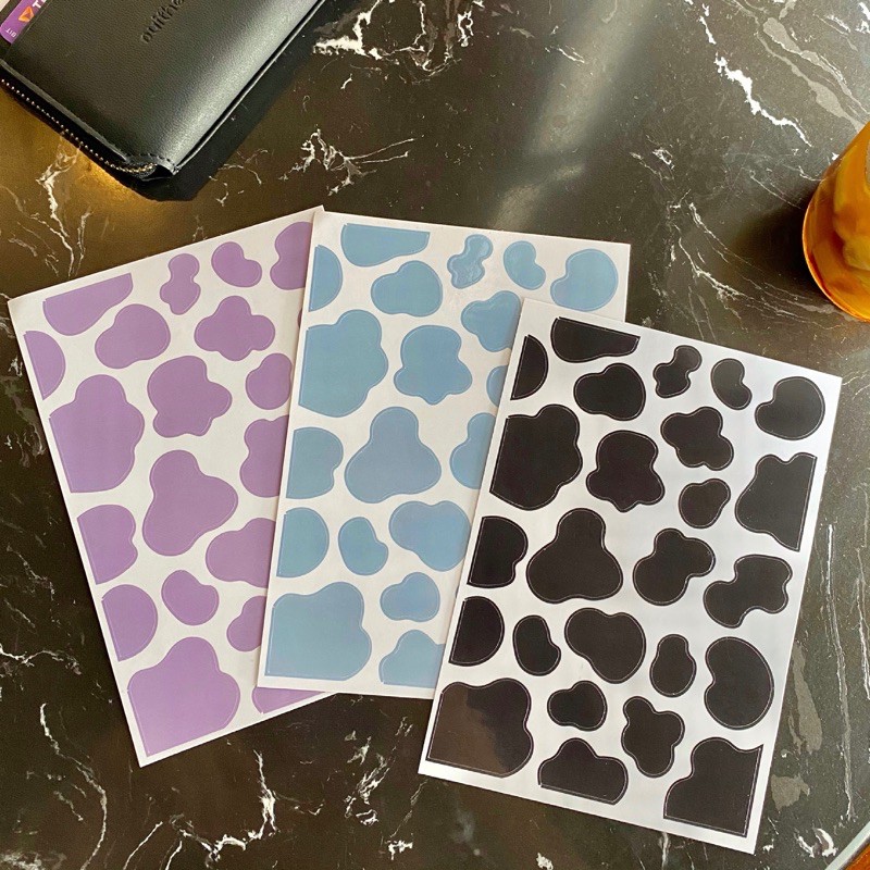 Hình dán Bò Sữa, Sticker Bò sữa
