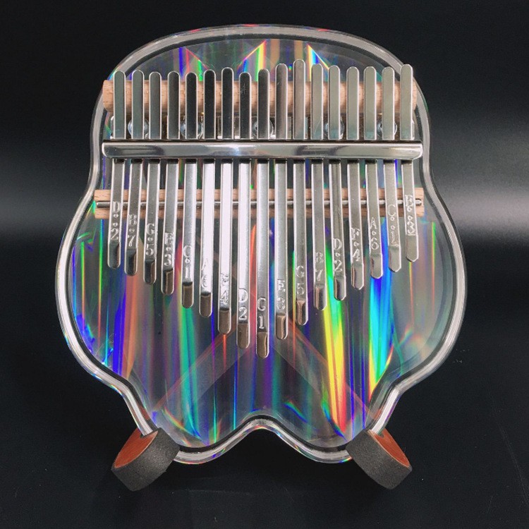 Đàn Kalimba Cầu Vồng Rainbow Crystal Chính Hãng - Tặng Kèm Phụ Kiện