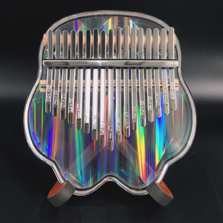 Đàn Kalimba Cầu Vồng Rainbow Crystal Chính Hãng - Tặng Kèm Phụ Kiện