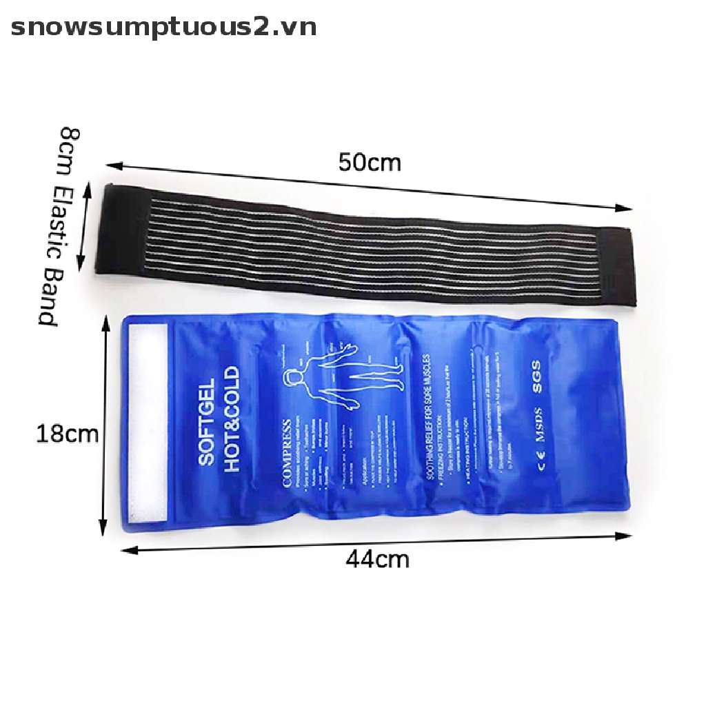 1 Túi Gel Làm Nóng Lạnh Giảm Đau Cơ Bắp Có Thể Tái Sử Dụng
