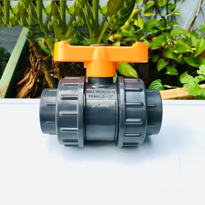 Van cầu rắc co hai đầu ren phi 34mm, 49mm - Automat