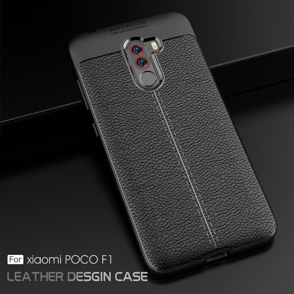 Ốp Lưng PocoPhone POCO F1 dẻo giả da chống sốc
