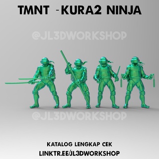 Mô hình nhân vật ninja rùa 1 / 64 tmnt trong phim "ninja rùa" jl3d