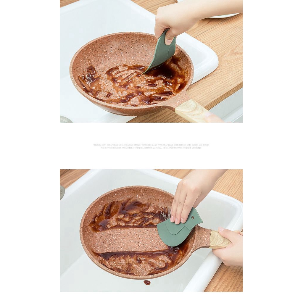 Dụng Cụ Vét Bột Làm Sạch Vết Bẩn Cho Nhà Bếp