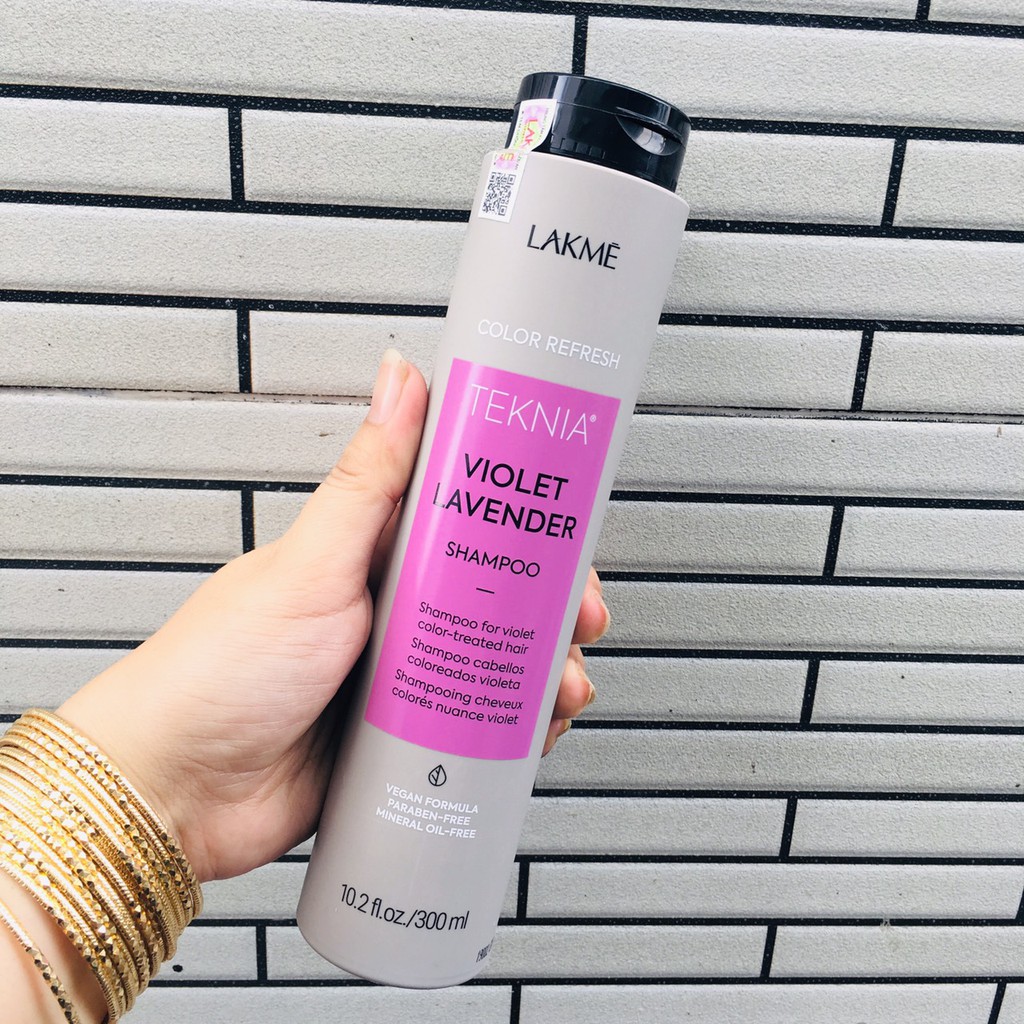 [LAKME_TÂY_BAN_NHA] DẦU GỘI DƯỠNG MÀU TÓC NHUỘM (MÀU TÍM) LAKME TEKNIA VIOLET SHAMPOO