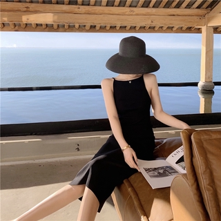 Đầm Dệt Kim Cổ Vuông Hở Lưng Thời Trang Mùa Hè Cho Nữ  váy