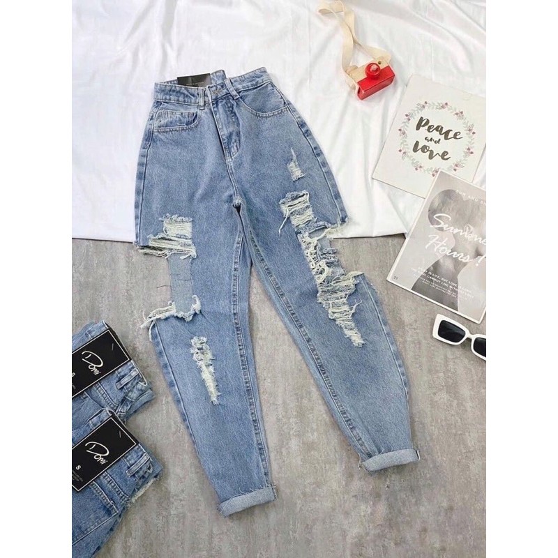 MÃ 001- QUẦN BAGGY RÁCH SIÊU PHẨM CỰC HOT | BigBuy360 - bigbuy360.vn