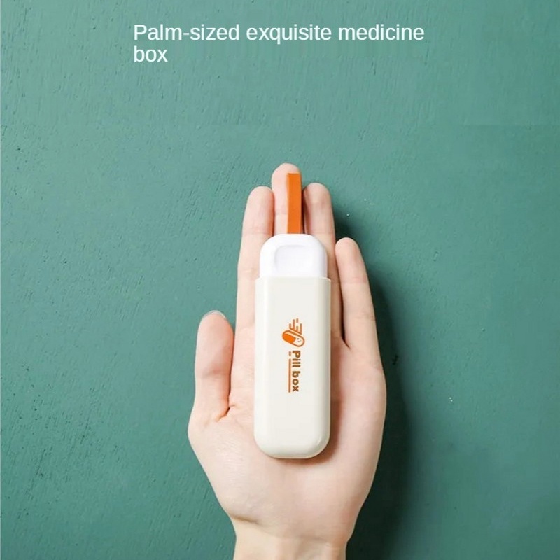 Hộp Đựng Thuốc 3 Ngăn Bằng Nhựa Phong Cách Bắc Âu