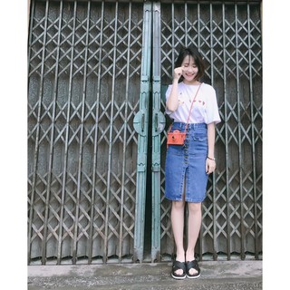 (( chân váy jeans hàng xịn ảnh thật))